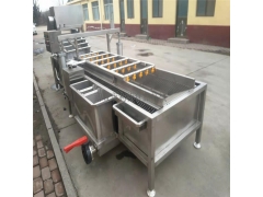 香菇脆加工设备 香菇清洗机 香菇低温油炸机图2