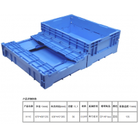 S806 东莞虎门塑料折叠箱厂,长安塑胶折叠周转箱,炜鼎厂