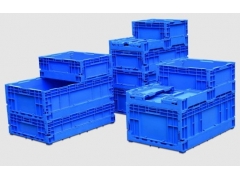 深圳 龙岗塑料折叠箱批发,日产S903专用塑料折叠箱,炜鼎牌图2
