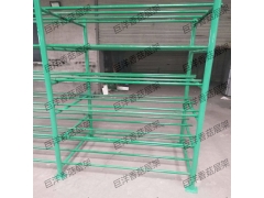 现代化大棚香菇架 香菇钢管层架 香菇出菇棚架图1