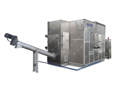 市政污泥干化处理设备 污泥低温烘干机 污泥烘干流水线图1