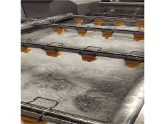 供应蔬菜清洗流水线 莴苣全自动喷淋清洗机 青菜气泡清洗机图2