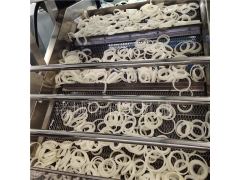 洋葱圈清洗漂烫线 ?洋葱圈高压气泡清洗机 洋葱圈清洗机图2