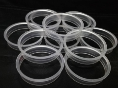 食用菌平菇出菇圈双套环塑料出菇套环无棉盖体图1