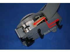 沙井步涌湿水牛皮纸机 半自动湿水纸机图3