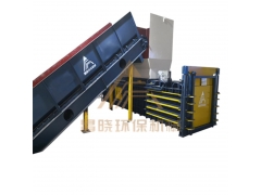 东莞100T卧式半自动废纸打包机 昌晓机械设备图1