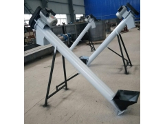 螺旋管上料机  原料传送设备 输送机 提升机图1