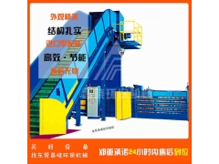 200T全自动废纸打包机 昌晓机械设备 东莞塑料打包机图1