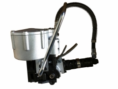 江门气动塑钢带免扣打包机  台山气动钢带锁扣机图3