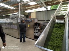 新型多层茶叶杀青设备图1