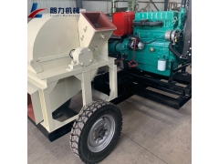 香菇料粉碎机 大型菇木粉碎机 食用菌料粉碎机图1