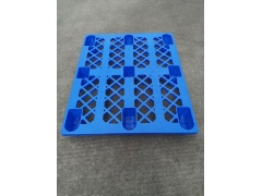 单面塑料托盘 九脚塑胶卡板 轻型塑料栈板图1