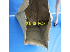 生产销售蒲草包装袋 龙须草袋图2