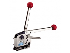 台湾MH32A钢带免扣打包机价格，中山手动钢带免扣打包机直销图3