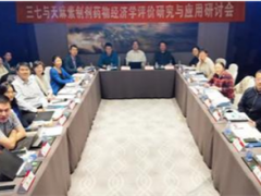 三七与天麻素制剂药物经济学评价研究与应用研讨会在京召开 ()