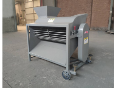 50型平菇废菌包剥袋机图2