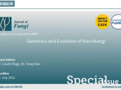 Journal of Fungi：大型真菌的基因组学和进化 | MDPI特刊征稿 ()