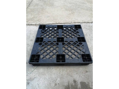 泰川塑胶批发黑色胶卡板 黑色塑料托盘 黑色胶托板图3