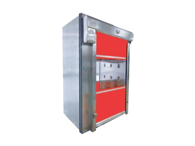 安徽卷帘门货淋室 风淋设备厂家图1