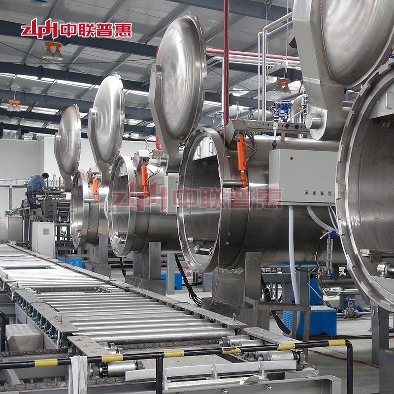 袋装肉制品杀菌锅 山东杀菌锅厂家 全自动灭菌锅图1