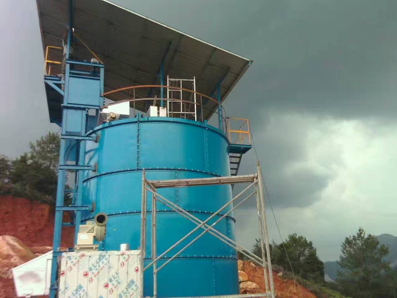 金碧源污泥处理成套设备新能源污泥干化处理设备图3