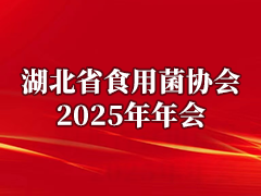 关于召开“湖北省食用菌协会2025年年会”的通知