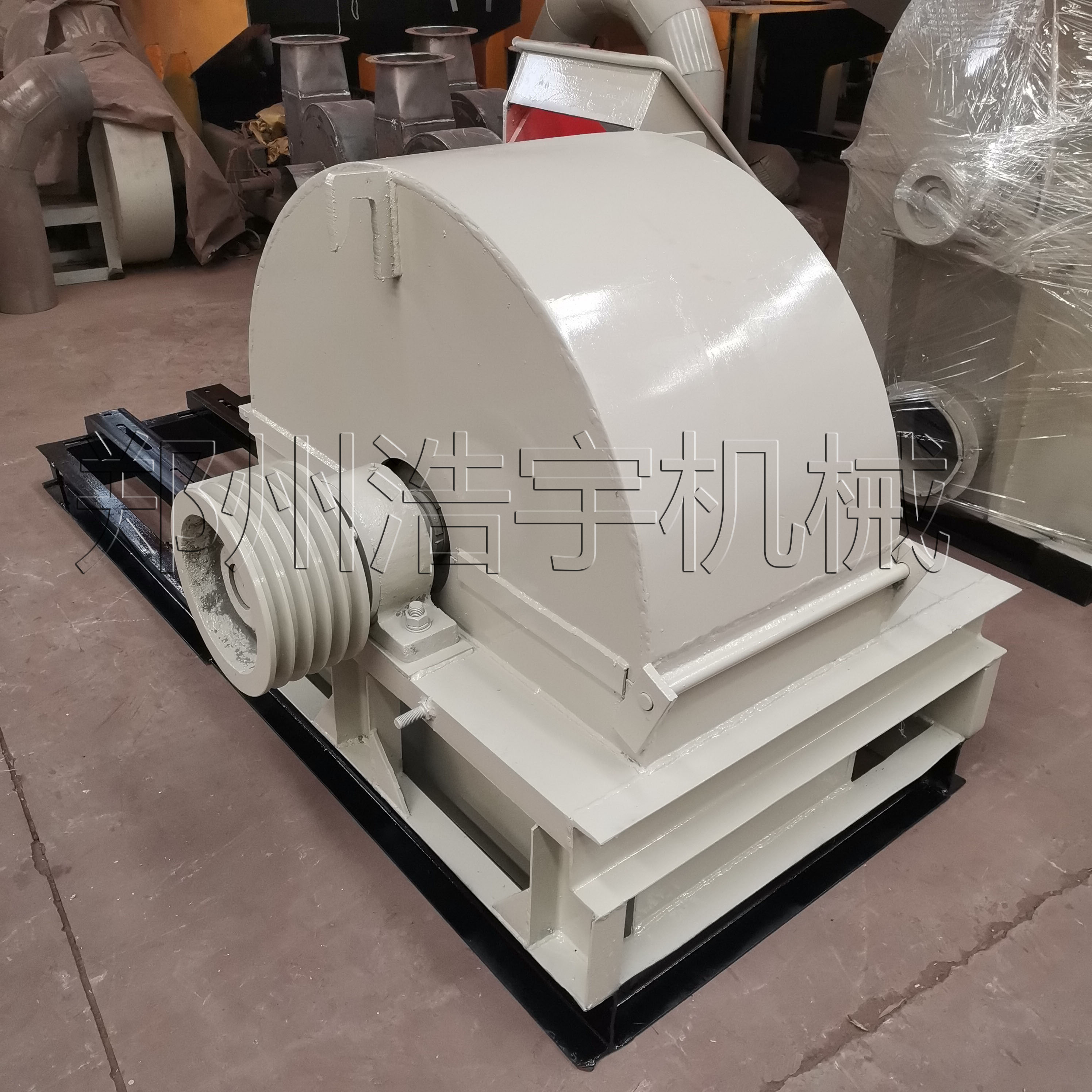 柴油机香菇木耳料粉碎机多功能杂木细碎机图1